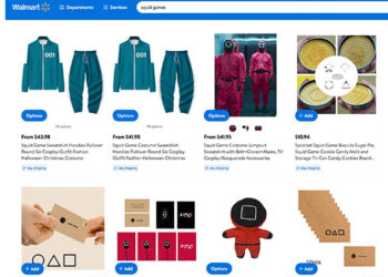 월마트, ‘오징어 게임’ 상품 시판..1번 츄리닝 44달러