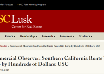 LA 렌트비 2023년까지 계속 오른다.