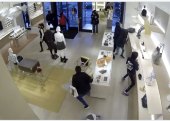 샌프란스시스코 떼강도 40명중 9명 체포..중범 기소