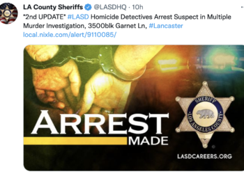 LA 20대 남성, 자녀 4명, 장모까지 5명 살해 후 자수