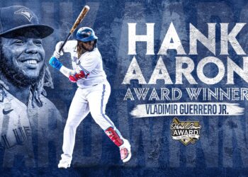 게레로 주니어 행크 애런 상 수상
