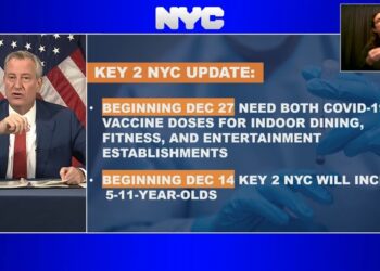 민간기업 노동자도 백신 의무화..뉴욕, 선제적 조치