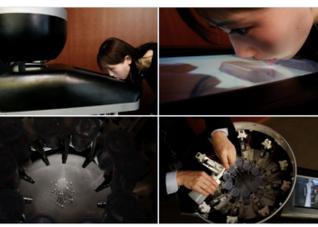 ‘쇼킹, 엽기’ 일본의 첨단 신기술…. 맛보는 TV 개발, 스크린 혀로 핥아