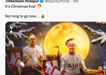 크리스마스 선물, 손흥민이 쏜다.