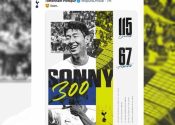 손흥민, 300번째 경기서 리그 7호골…BBC 최고 평점