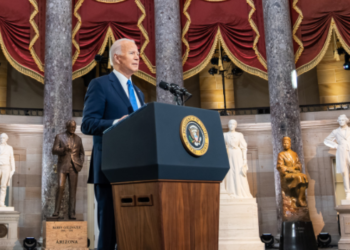 [의사당폭동1년]바이든 “선거전복 무장반란..트럼프 국익보다 사익”맹비난