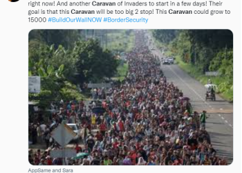 미국행 이민자 캐러밴 다시 북상 시작