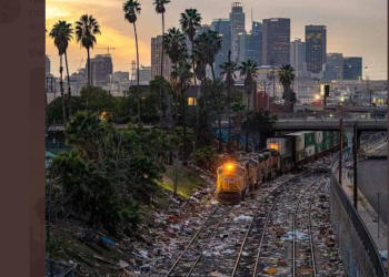 [1보]LA 다운타운 철로서 열차화물 절도 기승