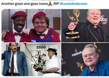 코미디언 루이 앤더슨 사망.. 향년 68세