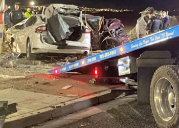 과속 질주 차량에  9명 사망 참사