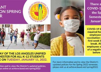 LA교육구, 천마스크 금지..개학도 하루 연기