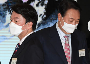 安단일후보시…안철수 41.6% vs 이재명 33.7%..후보교체되나