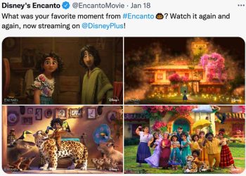 디즈니 애니 ‘엔칸토’ 빌보드 ‘핫100’…’렛잇고’ 넘었다