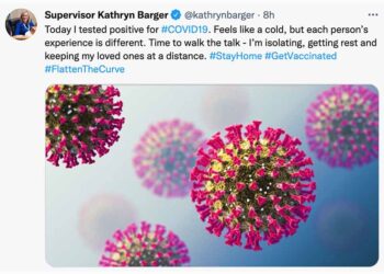 캐서린 바거 수퍼바이저마저..LA 코로나 확산 심각