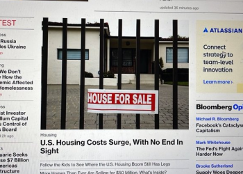 “러시아, 우크라 침공했다” 블룸버그 초대형 오보