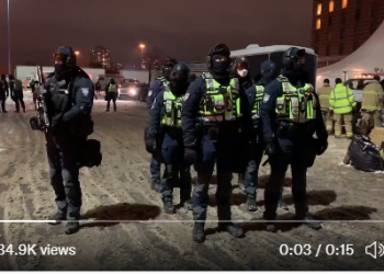 오타와시, 백신 반대시위 격화에 비상사태 선언…