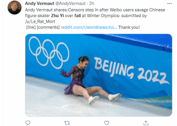 LA 출신 중국 피겨선수에 중국인들 비난…”중국어 배워라”