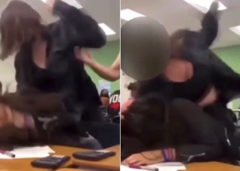 미 여고생, 교실 폭행영상 일파만파…”수십차례 머리 가격”