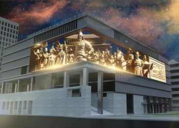 박물관 외벽 초대형 캔버스…’광화벽화’로 ‘광화시대’ 완성