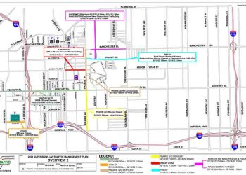 10일 부터 소파이 스타디움 인근 교통 통제