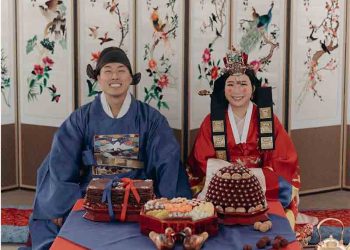 LA한인웨딩업체 ‘전통혼례’ 화제..미 언론 주목