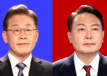 마지막 10개 여론조사서 尹·李 격차 벌어져…安 지지층 변수