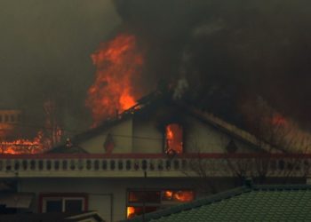 4일째 불길 못잡는 강원산불 …재산·인명·산림 피해 눈덩이