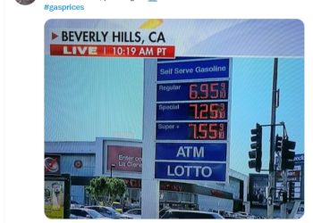 러 석유 안쓰는 미국, 개스값 왜 오르나..7달러 주유소 등장