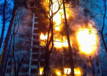 키에프서 거대 폭발음..시가전 임박