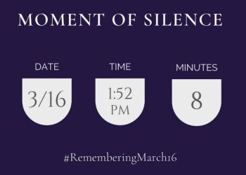 애틀란타참사 1주기 희생자 추모, 전국서 8분 묵념