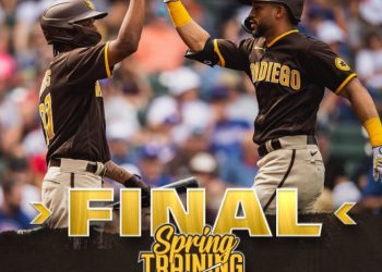 김하성, 첫 시범경기에서 1안타 1볼넷 ‘멀티 출루’