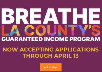 LA 월 1000달러 기본소득 신청 시작.. 4월 13일까지