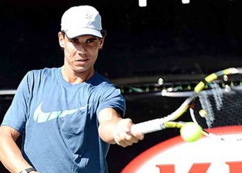 상승세 뽐내던 나달, 갈비뼈 부상