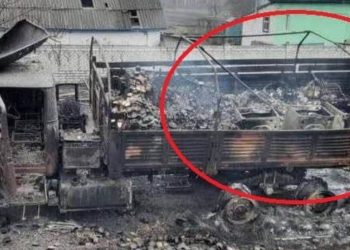 우크라, 키에프 탈환 선언..참혹한 거리 모습 공개(영상)