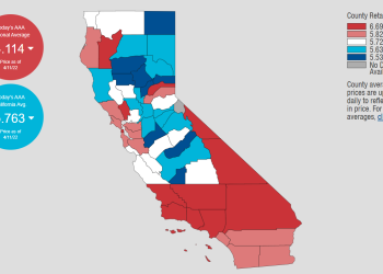 LA 개솔린값 14일 연속 하락세