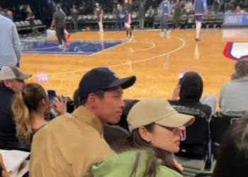 현빈·손예진, 뉴욕서 NBA 관람…신혼여행 마치고 28일 귀국