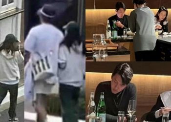 ‘미국 신혼여행’ 현빈·손예진, 길거리 곳곳서 포착