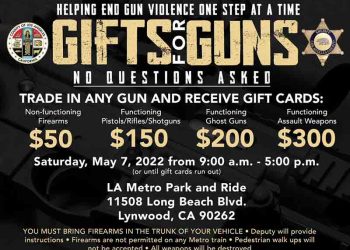 “불법 총기 반납하고 현금 보상”