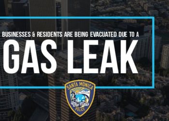 산타모니카 대형개스관 파열..3가 프로미네이드 봉쇄, 대피