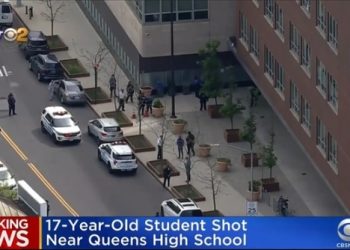 뉴욕경찰 아들, 학교 앞에서 동급생에 총 맞아 부상