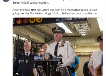 뉴욕 지하철 또 총격…40대 남성 사망