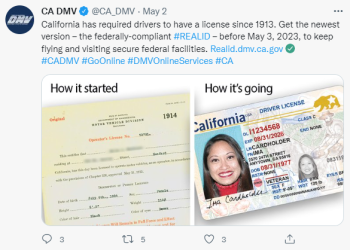 캘리포니아, 모바일 운전면허증 도입 추진..플래스틱카드 대체