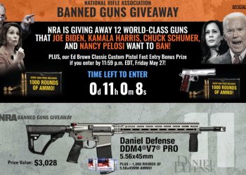 총격 참사 사흘 만에 경품이벤트,  ‘간 큰’ 미 총기 업체