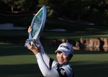 지은희, LPGA 한국인 최고령 우승…통산 6승