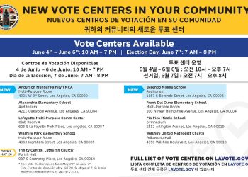 한인타운 모바일 투표소 추가 설치..투표소 3곳 확보