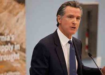 뉴섬 주지사, “주 전역서 강제 급수제한 ” 경고