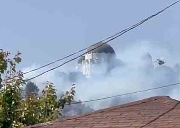 LA 그리피스 천문대 트레일서 화재