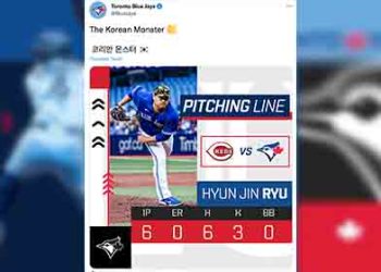 류현진, 6이닝 3K 무실점 쾌투…3전4기 시즌 첫 승