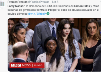 성폭행 피해 미 체조선수 90명, FBI에 10억 달러 청구..왜  FBI?