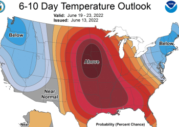 폭염 남서부에서 중·동부로 이동..전국 1억여명 외출자제 경고